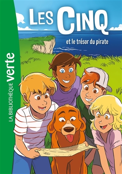 Front cover_Les Cinq et le tr&eacute;sor du pirate