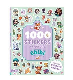 Front cover_1 000 stickers et decors chibi
