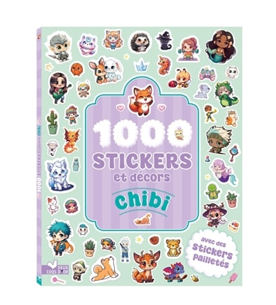 Front cover_1 000 stickers et decors chibi