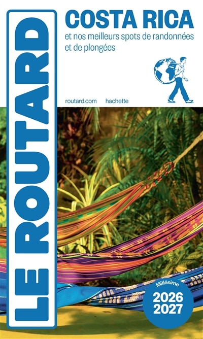 Front cover_Costa Rica : et nos meilleurs spots de randonnées et de plongées Guide Routard 2026-2027