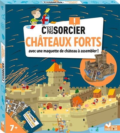 Front cover_Chateaux forts -c'est pas sorcier
