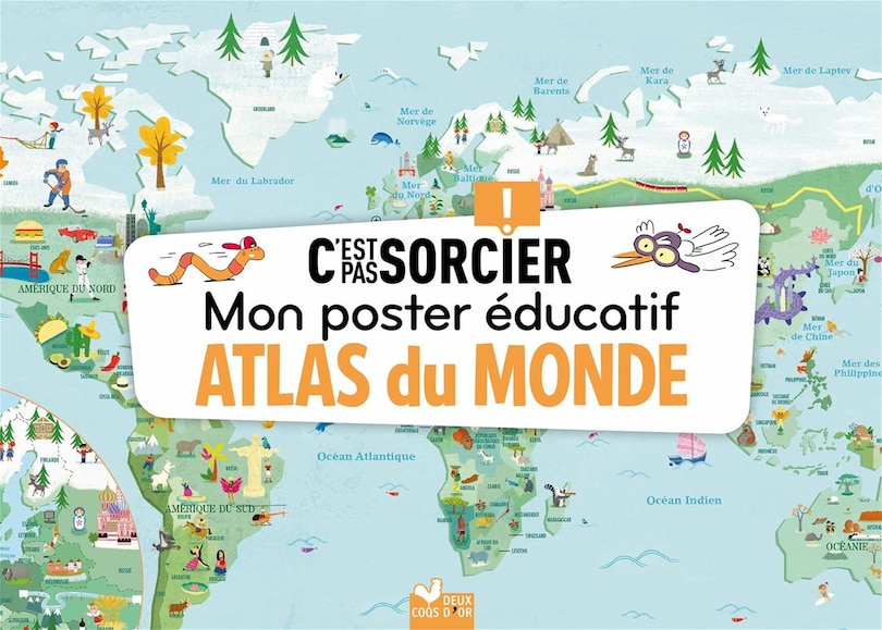 Front cover_Mon poster educatif -atlas du monde