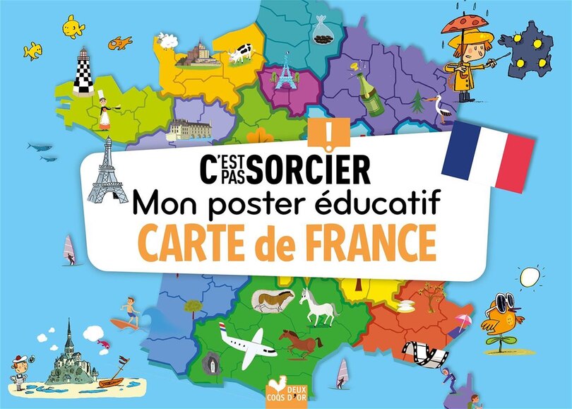 Front cover_Mon poster educatif -carte de france
