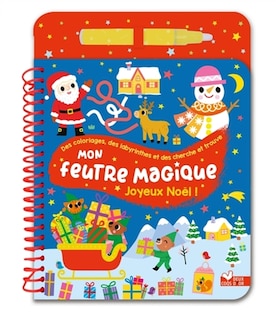Mon feutre magique Joyeux Noël !: avec feutre à réservoir d'eau