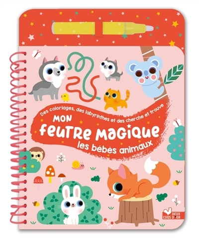 Couverture_Mon feutre magique bébés animaux