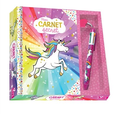Couverture_Mon carnet secret licorne