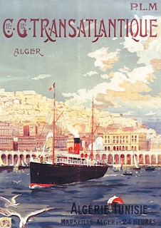 Front cover_Carnet Ligné Affiche Transatlantique Alger