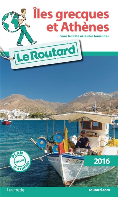 Front cover_Iles grecques et Athènes 2016 Routard