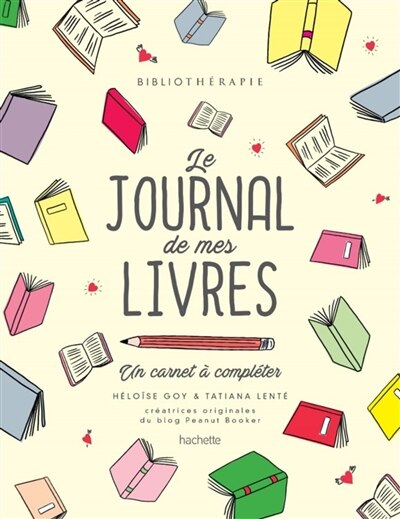 Couverture_Bibliothérapie : le journal de mes livres : un carnet  à compléter