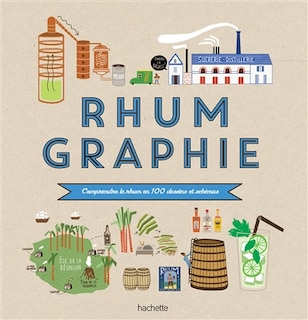 Couverture_Rhumgraphie : comprendre le rhum en 100 dessins et schémas