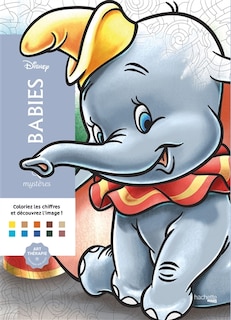 Front cover_Coloriages mystères Disney Babies