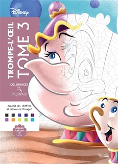 Front cover_Trompe l'oeil : coloriez les chiffres et découvrez l'image !, Vol. 3