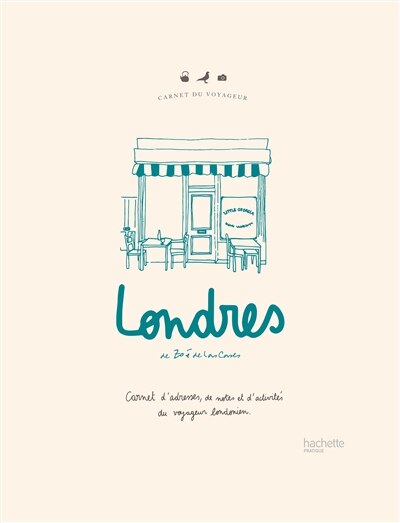 Front cover_Londres : carnet d'adresses, de notes et d'activités du voyageur londonien