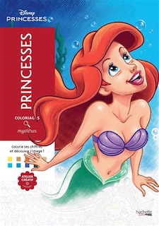 Front cover_Coloriages mystères Disney Princesses