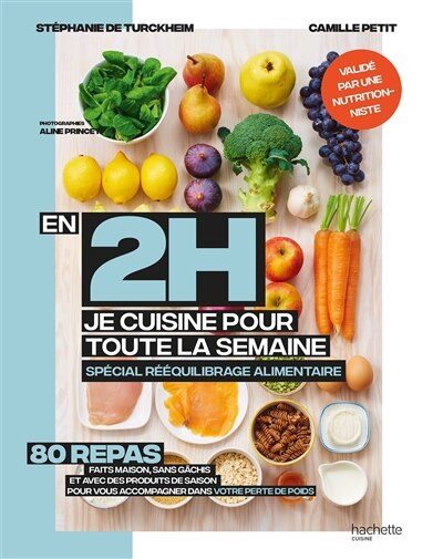 Front cover_En 2 h, je cuisine pour toute la semaine