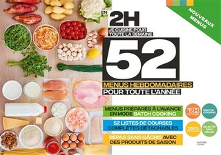 Front cover_En 2 h, je cuisine pour toute la semaine