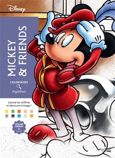 Front cover_Coloriages mystères Disney Mickey & friends