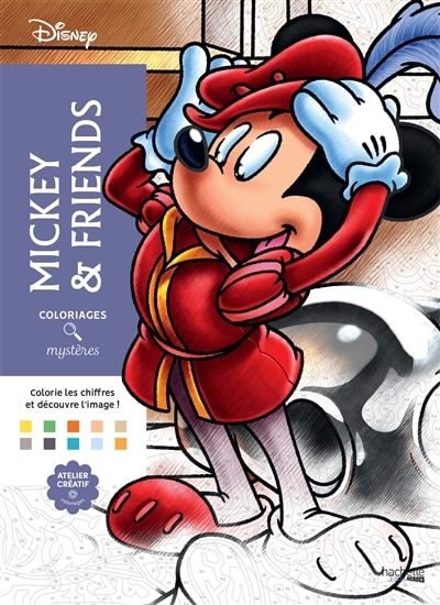 Front cover_Coloriages mystères Disney Mickey & friends