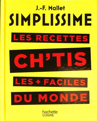 Couverture_Simplissime : les recettes chtis les + faciles du monde