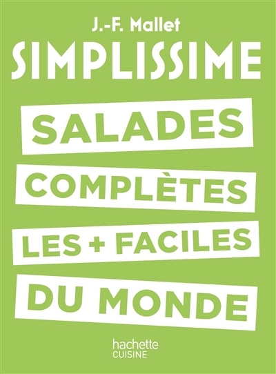 Front cover_Simplissime : salades complètes les plus faciles du monde