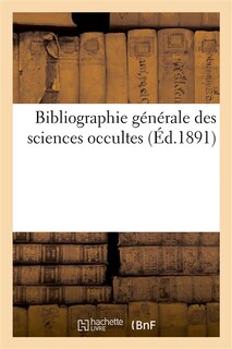 Couverture_Bibliographie Générale Des Sciences Occultes