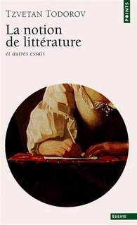 Couverture_Notion de littérature