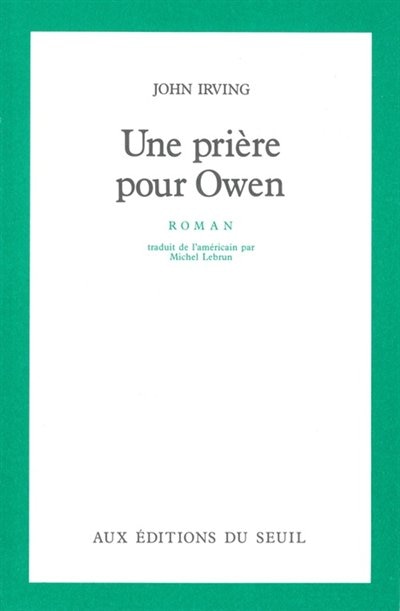 Couverture_Une prière pour Owen