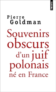 Couverture_Souvenirs obscurs d'un juif polonais né en France