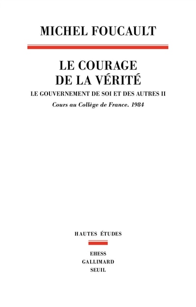 Front cover_Le courage de la vérité
