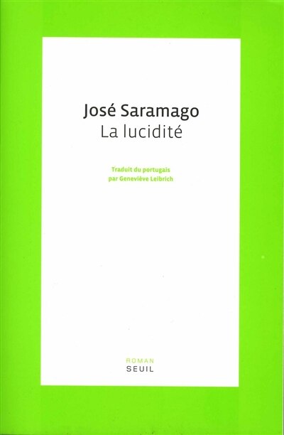 Couverture_La lucidité