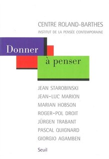Front cover_Donner à penser