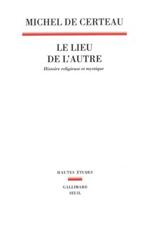 Front cover_Lieu de l'autre (Le)