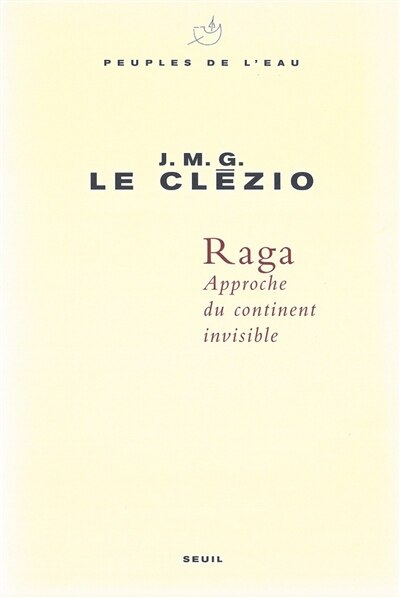 Front cover_Raga, approche du continent invisible