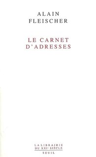 Front cover_Le Carnet d'adresses