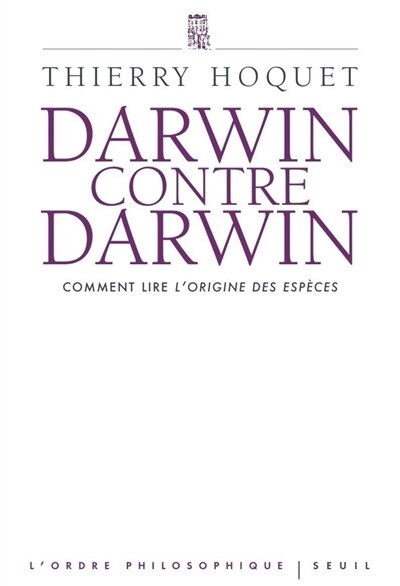 Front cover_Darwin contre Darwin