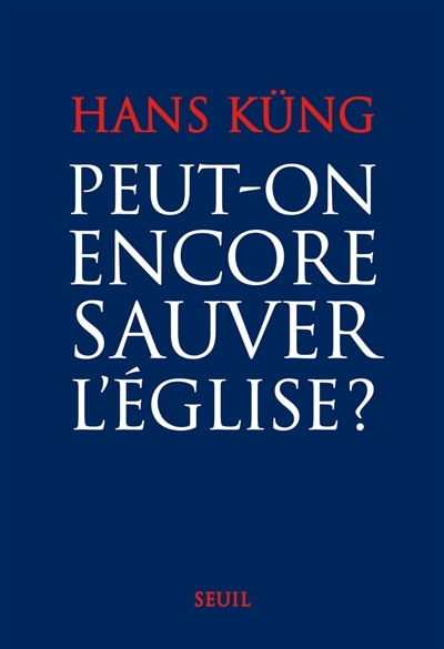 Front cover_Peut-on encore sauver l'Eglise ?