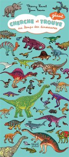 Front cover_Cherche et trouve au temps des dinosaures : géant