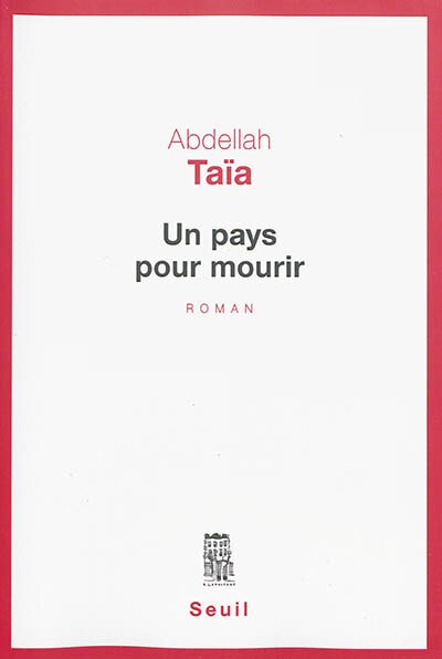 Couverture_Un pays pour mourir