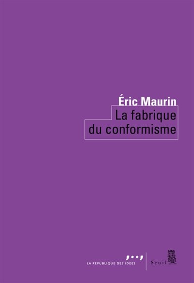 Front cover_La fabrique du conformisme