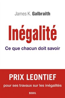 Front cover_INEGALITE - CE QUE CHACUN DOIT SAVOIR