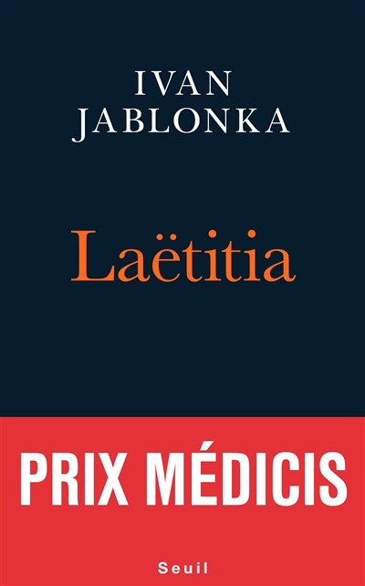Front cover_Laëtitia ou la fin des hommes