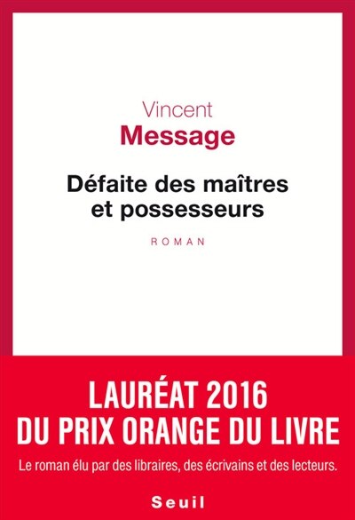 Front cover_Défaite des maîtres et possesseurs