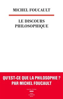 Front cover_Le discours philosophique