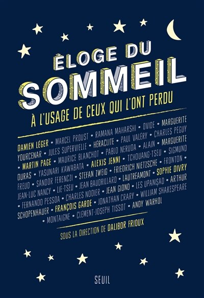 Front cover_Éloge du sommeil