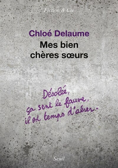 Front cover_MES BIEN CHERES SOEURS