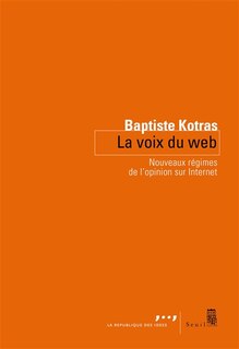 Front cover_Parole en ligne (La)