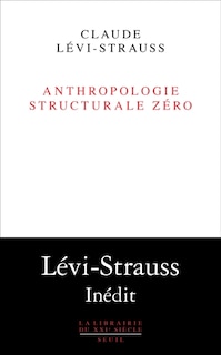 Front cover_Anthropologie Structurale Zero