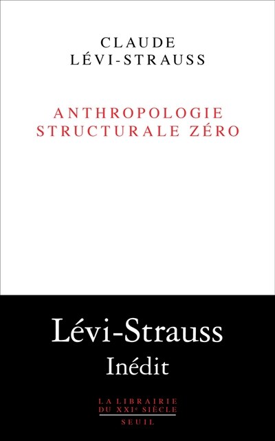 Front cover_Anthropologie Structurale Zero