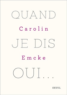 Front cover_QUAND JE DIS OUI...