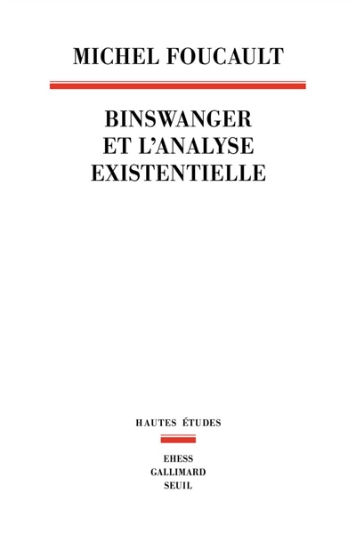 Front cover_Binswanger et l'analyse existentielle